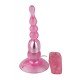 Dilatador Anal Inexpulsable con Vibrador Crsytal Sucker