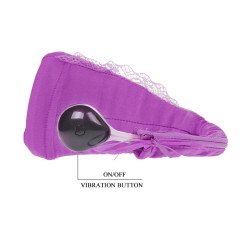 Vibrador Discreto Strap On C-String