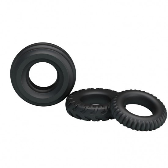Set de 3 Anillos de Silicona