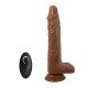 Vibrador con Testiculos Beautiful Encounter con Control Remoto