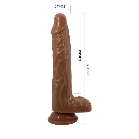 Vibrador con Testiculos Beautiful Encounter con Control Remoto