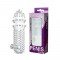 Funda Para Pene o Vibrador Transparente Texturada