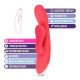 Vibrador Recargable Hop - Trix - Cerise