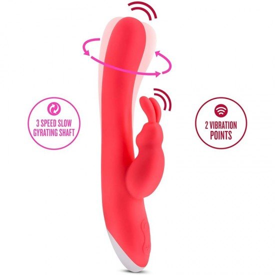 Vibrador Recargable Hop - Rave Rabbit - Cerise