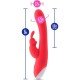 Vibrador Recargable Hop - Rave Rabbit - Cerise