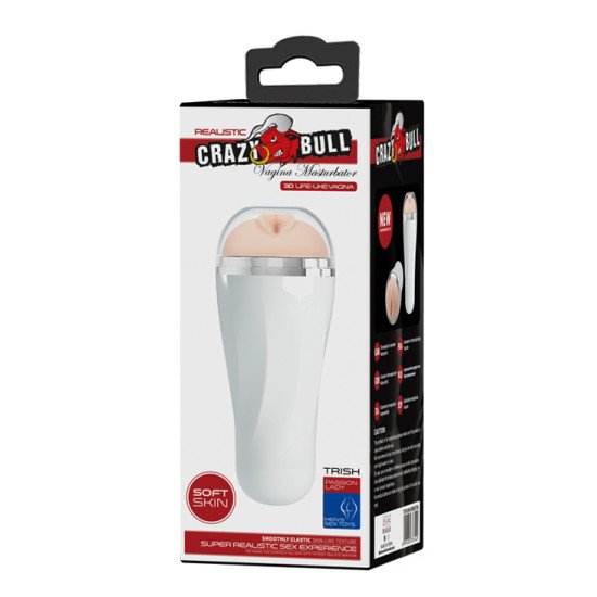 Masturbador Vagina Realistica Crazy Bull
