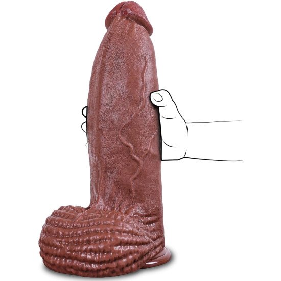 Consolador Gigante Monster Eronight 38 x 10 cm.