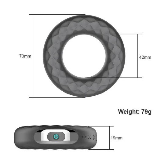 Anillo Vibrador Loop Negro
