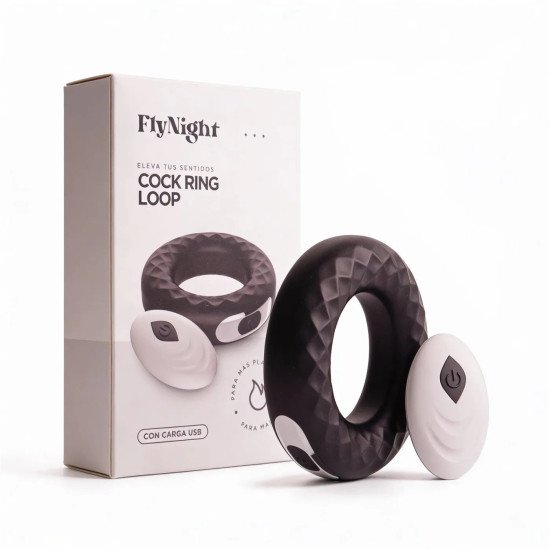 Anillo Vibrador Loop Negro