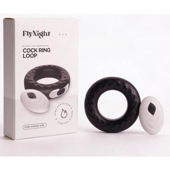 Anillo Vibrador Loop Negro