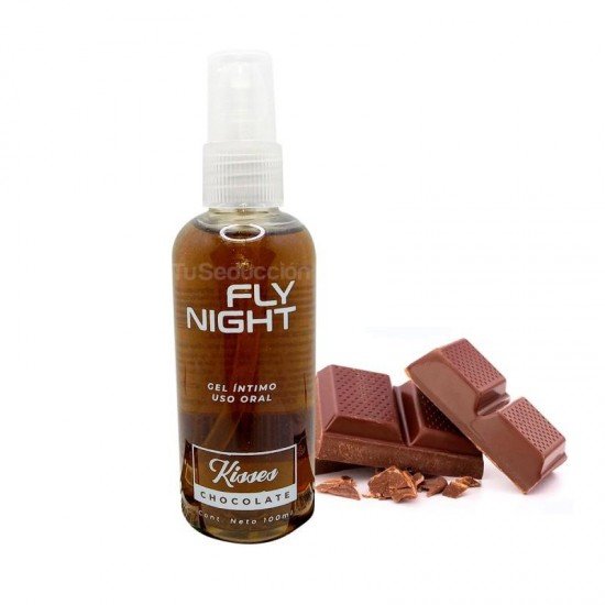 Lubricante Comestible Kisses Sabor Chocolate 100 ml.