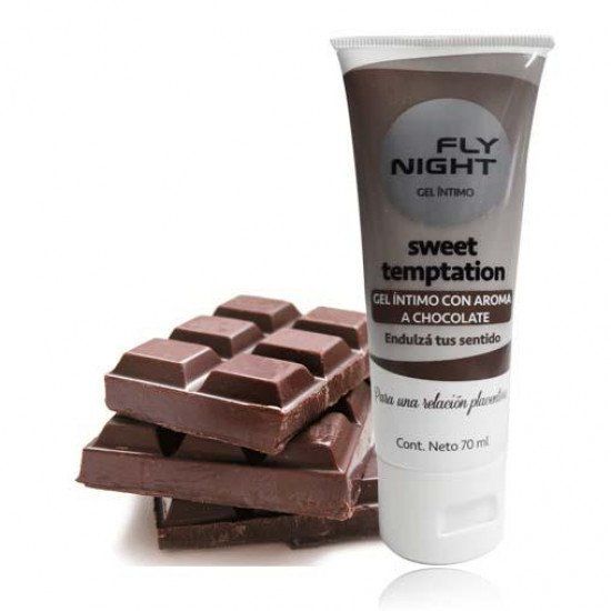 Lubricante Comestible Sabor Chocolate Fly Night  70 ml.