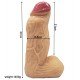 Consolador Gigante Mannal Extra Size 27 x 8,5 cm.