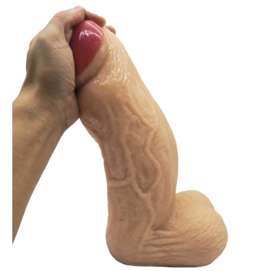 Consolador Gigante Mannal Extra Size 27 x 8,5 cm.