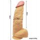 Consolador Gigante Monster Extra Size 39 x 9 cm.