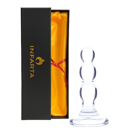 Dilatador Anal Vidrio Glass Anal Plug Glaselia