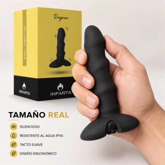  Plug Anal Vibrador Ragnar