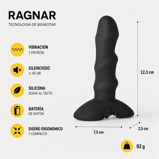  Plug Anal Vibrador Ragnar