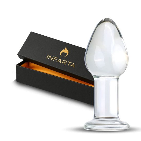 Plug Anal Vidrio Glass Anal Plug Crystal Drop