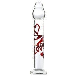 Consolador Vidrio Glass Dildo Scarlet Kiss