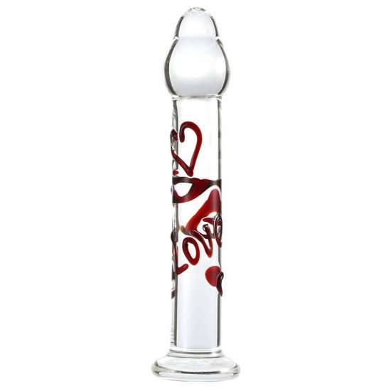 Consolador Vidrio Glass Dildo Scarlet Kiss