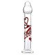 Consolador Vidrio Glass Dildo Scarlet Kiss