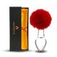 Plug Anal Vidrio Glass Bunny Vellino