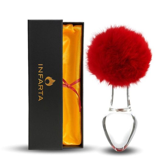 Plug Anal Vidrio Glass Bunny Vellino