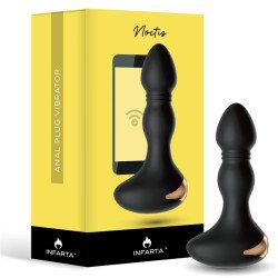 Vibrador Recargable Anal Noctis con App