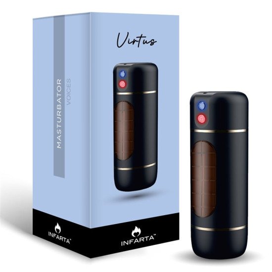Masturbador con Vibrador Virtus