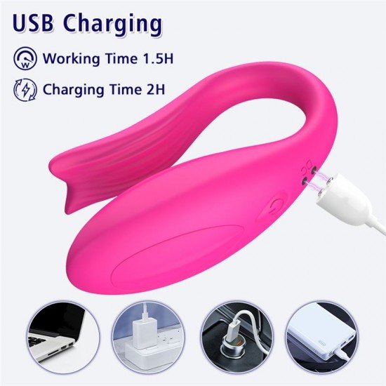 Vibrador Para Parejas App Rose Fusion