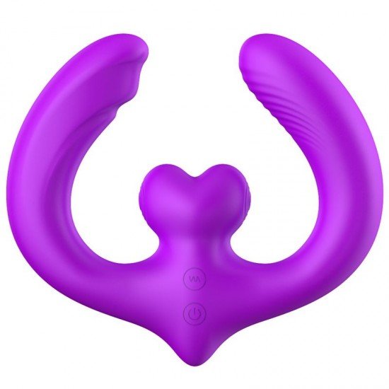 Vibrador Doble Penetración Parejas Lovora