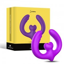 Vibrador Doble Penetración Parejas Lovora