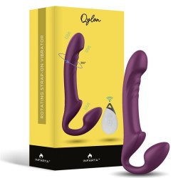 Arnés Doble Penetración de Silicona Strap-On Qylon