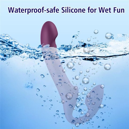 Arnés Doble Penetración de Silicona Strap-On Qylon