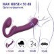 Arnés Doble Penetración de Silicona Strap-On Qylon