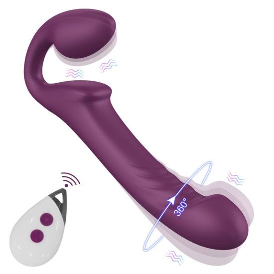 Arnés Doble Penetración de Silicona Strap-On Qylon