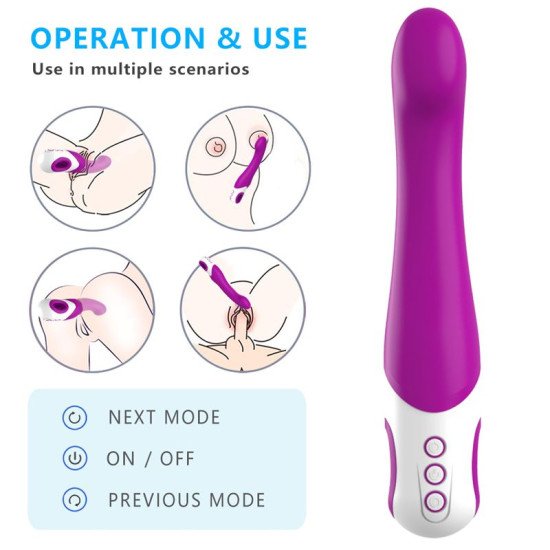 Vibrador Punto G Recargable Luvix
