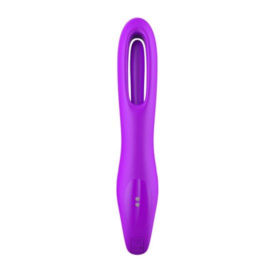 Vibrador Punto G Recargable Slapping Vibrator Tappy G
