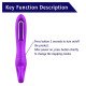 Vibrador Punto G Recargable Slapping Vibrator Tappy G
