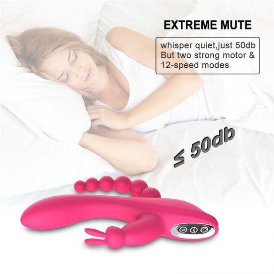 Vibrador Rabbit de Silicona Recargable Trifleur