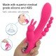 Vibrador Rabbit de Silicona Recargable Trifleur