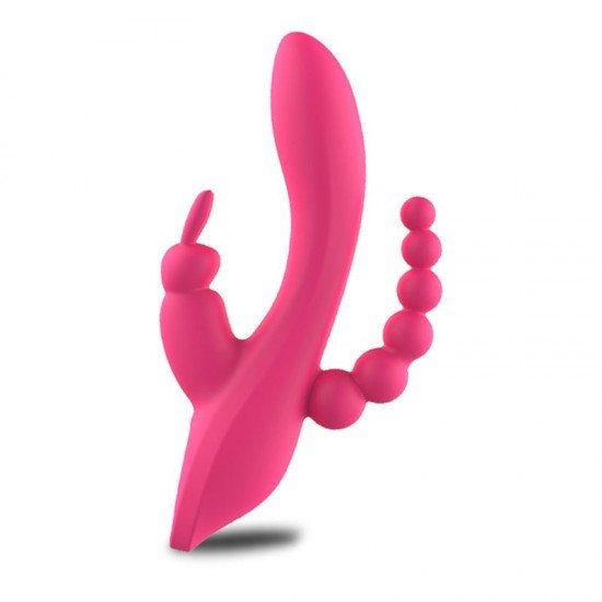 Vibrador Rabbit de Silicona Recargable Trifleur