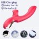 Vibrador Punto G Recargable con Flapping Tickler Douce Tap