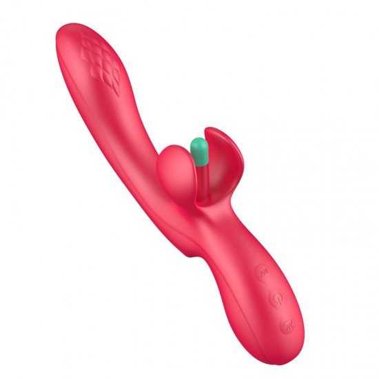 Vibrador Punto G Recargable con Flapping Tickler Douce Tap