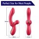 Vibrador Punto G Recargable con Flapping Tickler Douce Tap