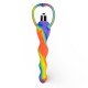 Dilatador Anal Inexpulsable Siliconado Rainbow Twist