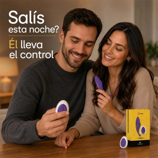Vibrador con Control Remoto Zinora