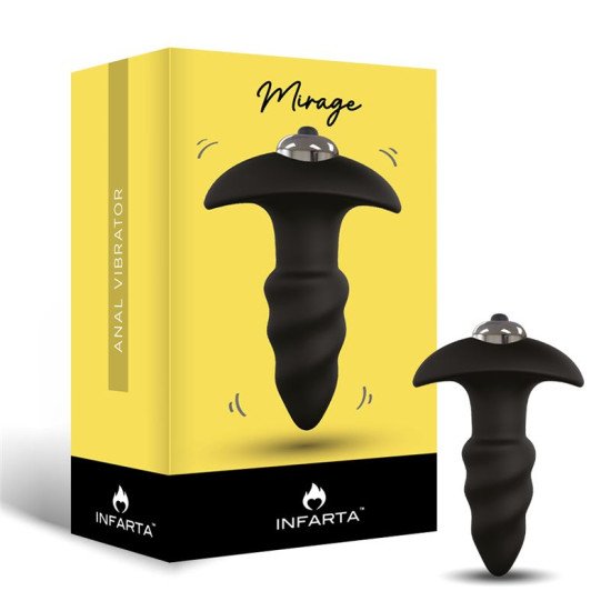 Plug Anal Vibrador Mirage  Plug Anal Vibrador Mirage