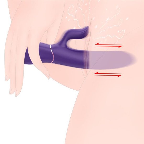 Vibrador Rabbit de Silicona Recargable con Calor Lumos